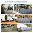 Portable Solar Panel For Power Station