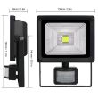 Security Lights 20W mounted on wall in rain