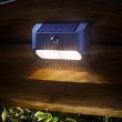 Sentinel Solar PIR Garden Lights showing on / off switch and fixing plate