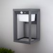 Solar Box Frame Outdoor Wall Lamp
