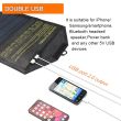 Solar Charger 21w Portable Solar Panel Dual USB Ports