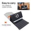 Solar Charger 21w Portable Solar Panel Dual USB Ports