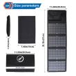 Solar Charger Panel 28W with Multiple Ports