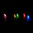 Solar Christmas Lights 100 in 5 colours PowerBee Endurance ® : close up of string