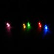 Multi Coloured Solar Fairy Lights 240 5 colours PowerBee Endurance ® : close up of LED