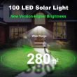 Solar motion Sensor light 288 SMD