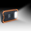 10000 mAh Solar Powerbank - orange