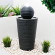 Solar Plinth & Ball Water Feature