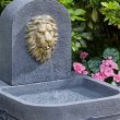 Solar Powered Lion head Fountain