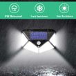 Solar Security Light Fusion with 20 SMD LEDs showing relative size