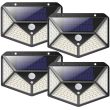 Solar Security Light Fusion with 20 SMD LEDs showing relative size
