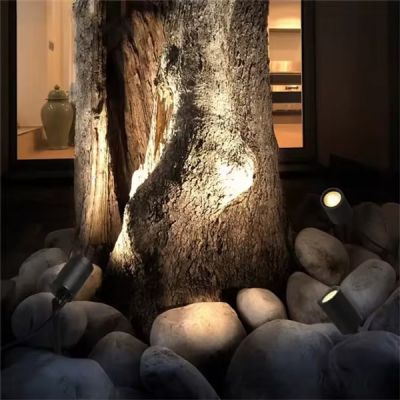 Adjustable Solar LED Garden Spotlights – Dual or Quad Head System, High-Efficiency, IP65 Waterproof