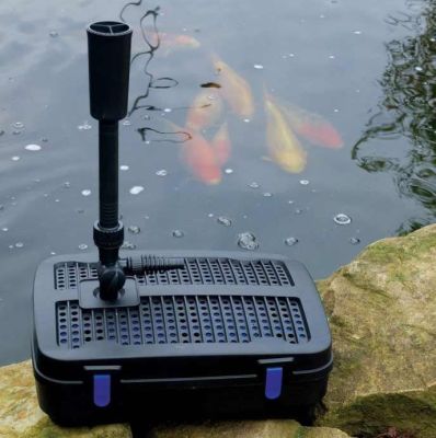 All in One Pond Pump TripleAction 9000