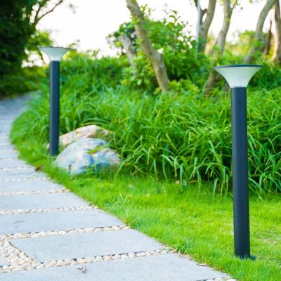 Premium Cast Aluminium Solar Bollard Lights | ALS Technology UK