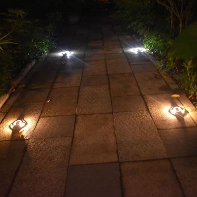 Aluminium Solar Ground Lights | Driveway Safe | 2-Pack