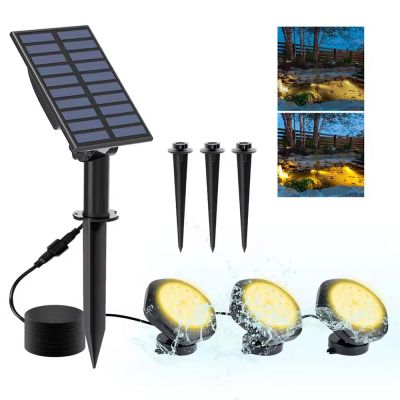 Solar Pond Lights | Underwater Pond Lighting | PowerBee (3 Lights Set) - full kit