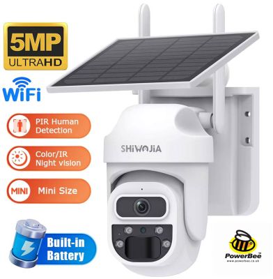Solar Powered CCTV Camera Wifi 5MP - PTZ