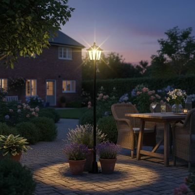 Whitehall 365 Solar Powered Lamp Post