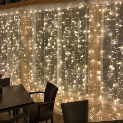 ConnectPro Connectable Curtain Lights 2m x 2.5m - 500 Leds indoors