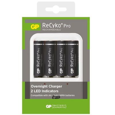 GP ReCyko+ Pro Overnight Battery Charger