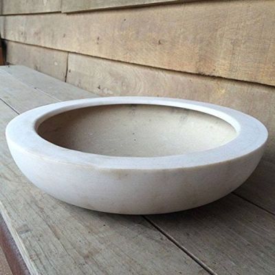 Marble White Polystone Water Feature's Bowl 34 / 44 / 54 cm