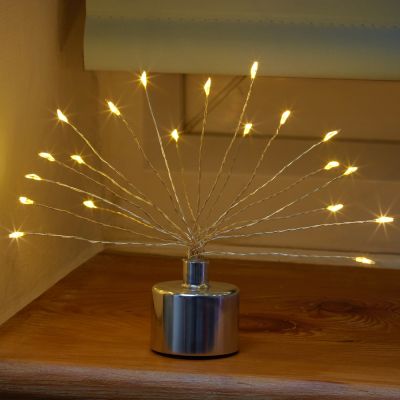 StarBurst Lamp Warm White - 4 Pk - switched on 