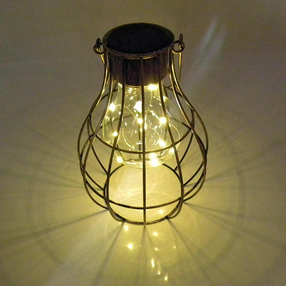 Eureka Firefly Lantern - Large showing light pattern