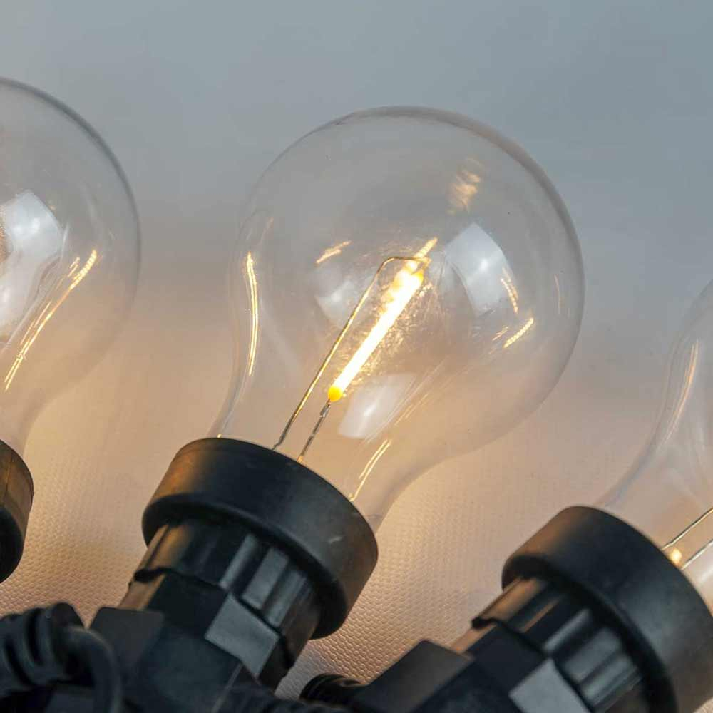Festoon Lights Large Clear Filament Bulbs