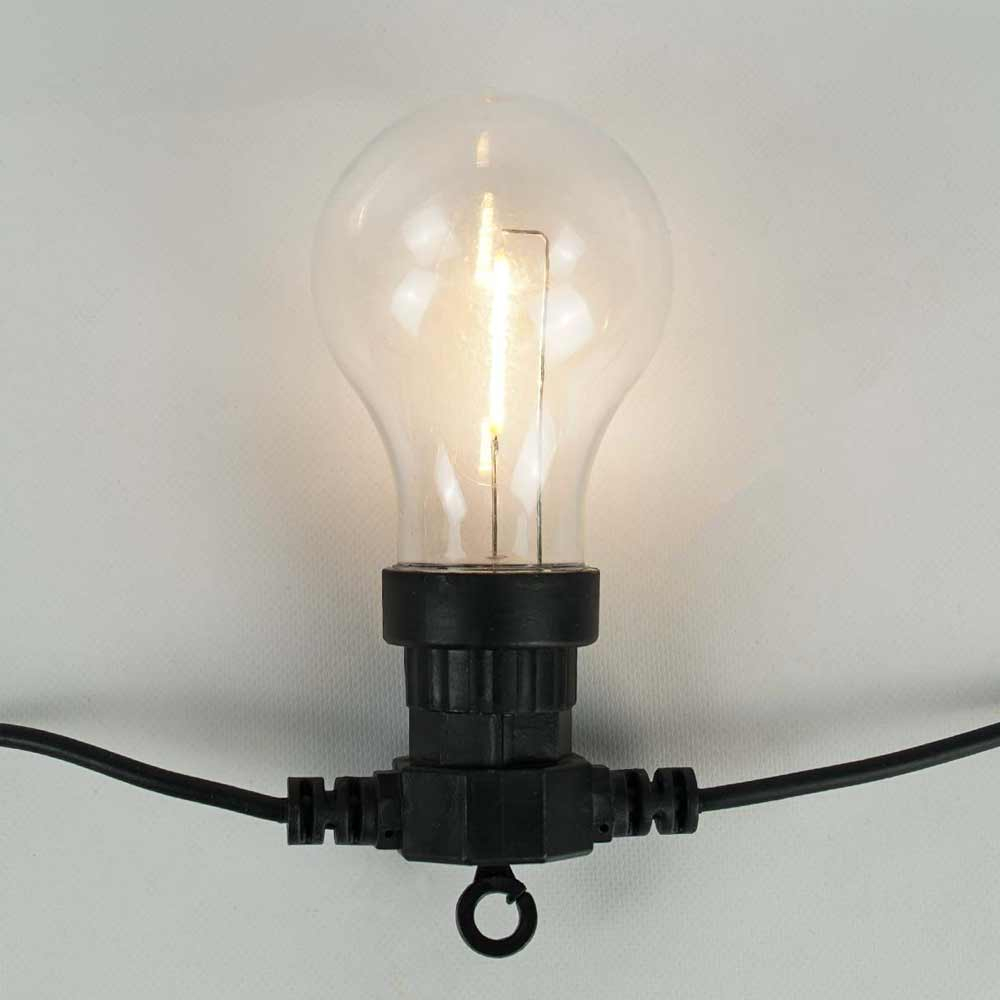 Festoon Lights Large Clear Filament Bulbs