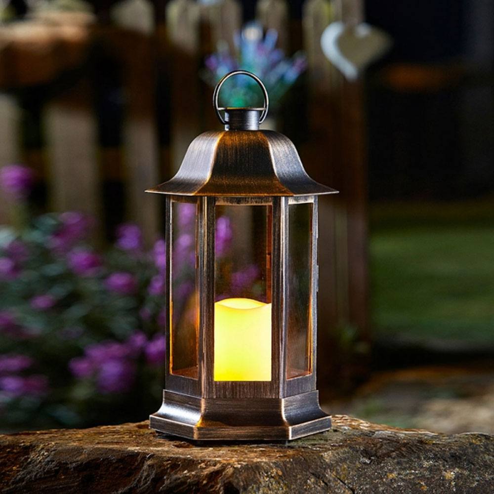 Nordic Candle Lanterns – Battery Operated, Flickering | PowerBee