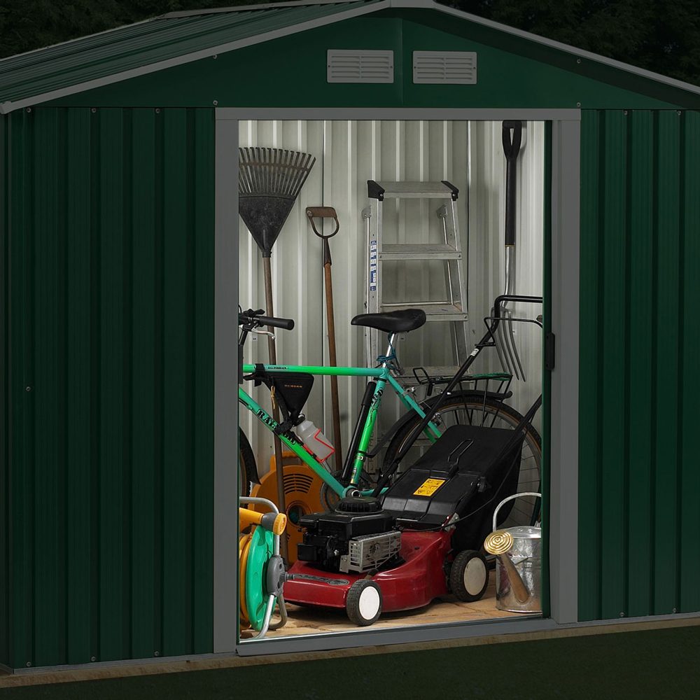 Solar Shed Light with Remote Control | The Ray ® in use in Shed