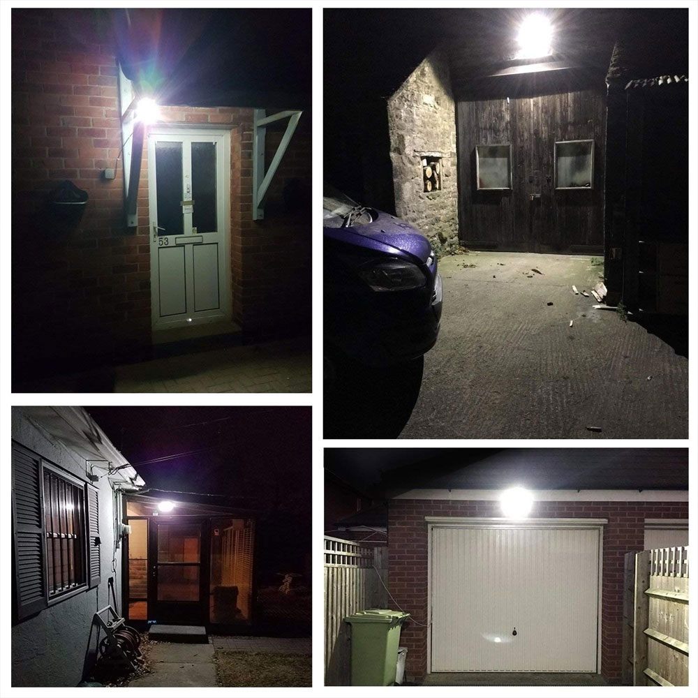 Security Lights 20W fitted in different locations