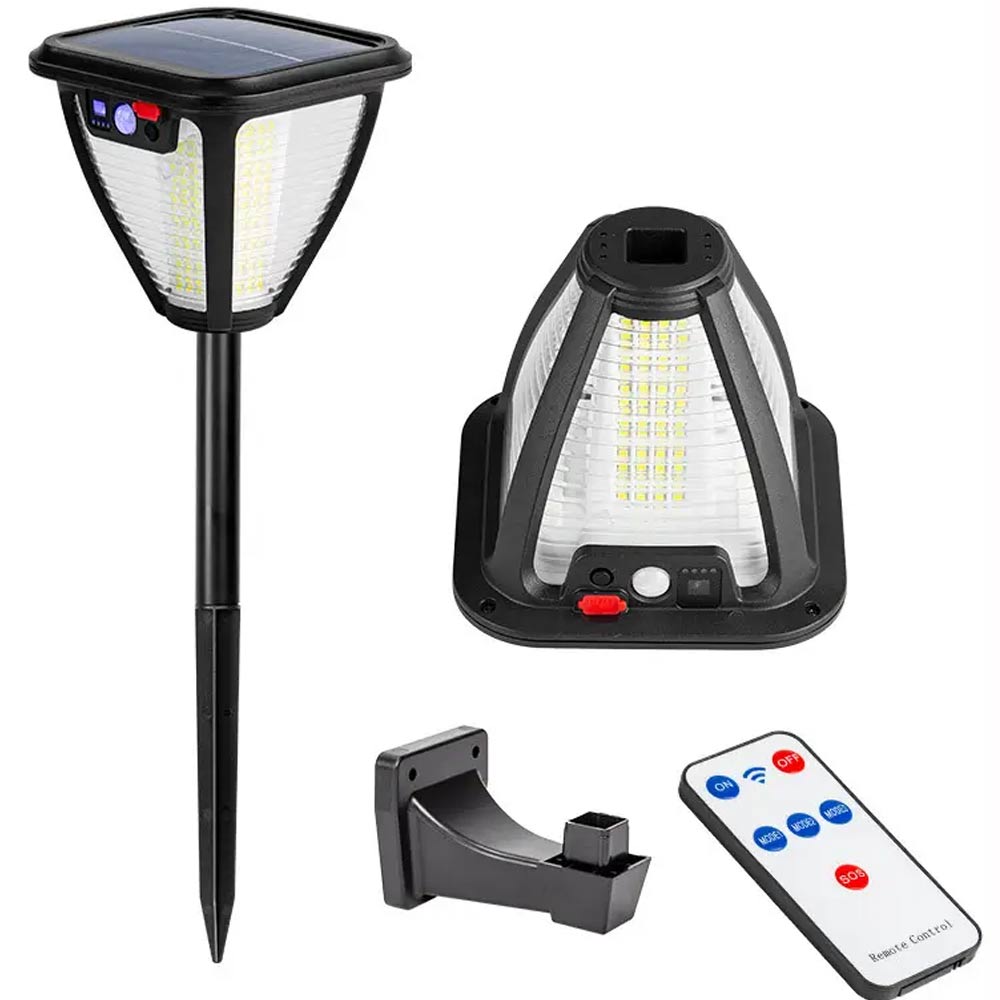 Sigma 288 Solar LED Garden Wall & Lawn Lights 2pk