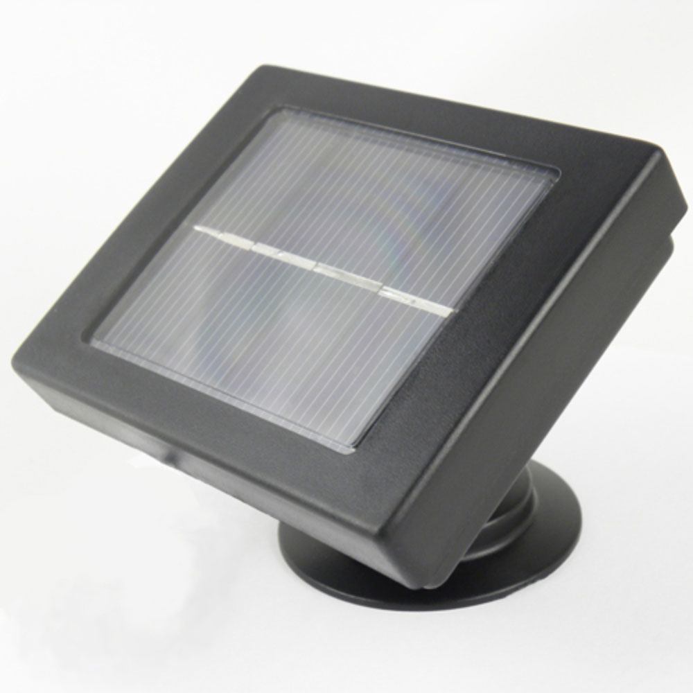 Solar Christmas Lights 100 in 5 colours PowerBee Endurance ® : CLOSE UP OF PANEL 