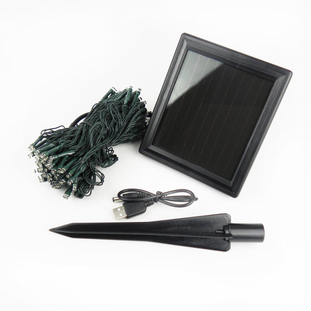 Solar Powered Fairy Lights 100 Deluxe kit