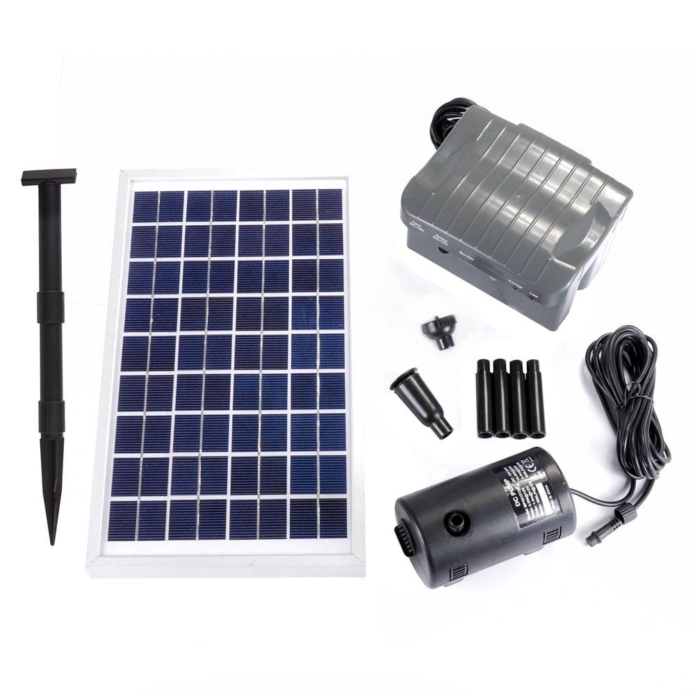 Full Solar Powered Pump Kit for Slate Water Feature