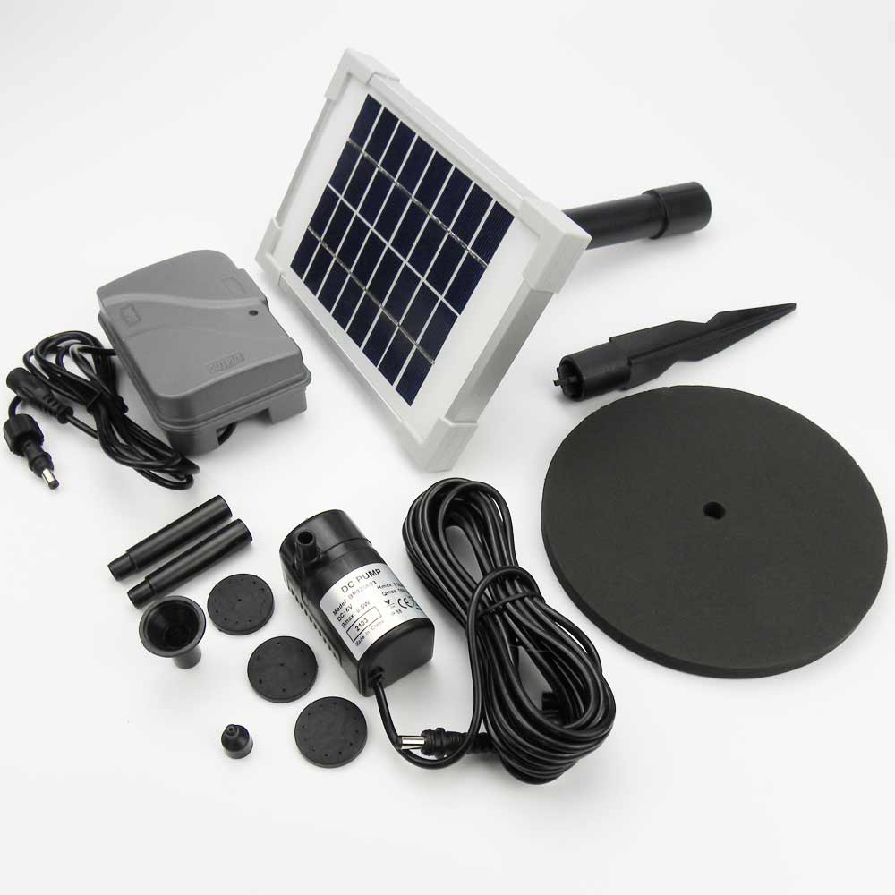 Solar Fountain Sunspray SE 360 ® for containers and small ponds : full kit