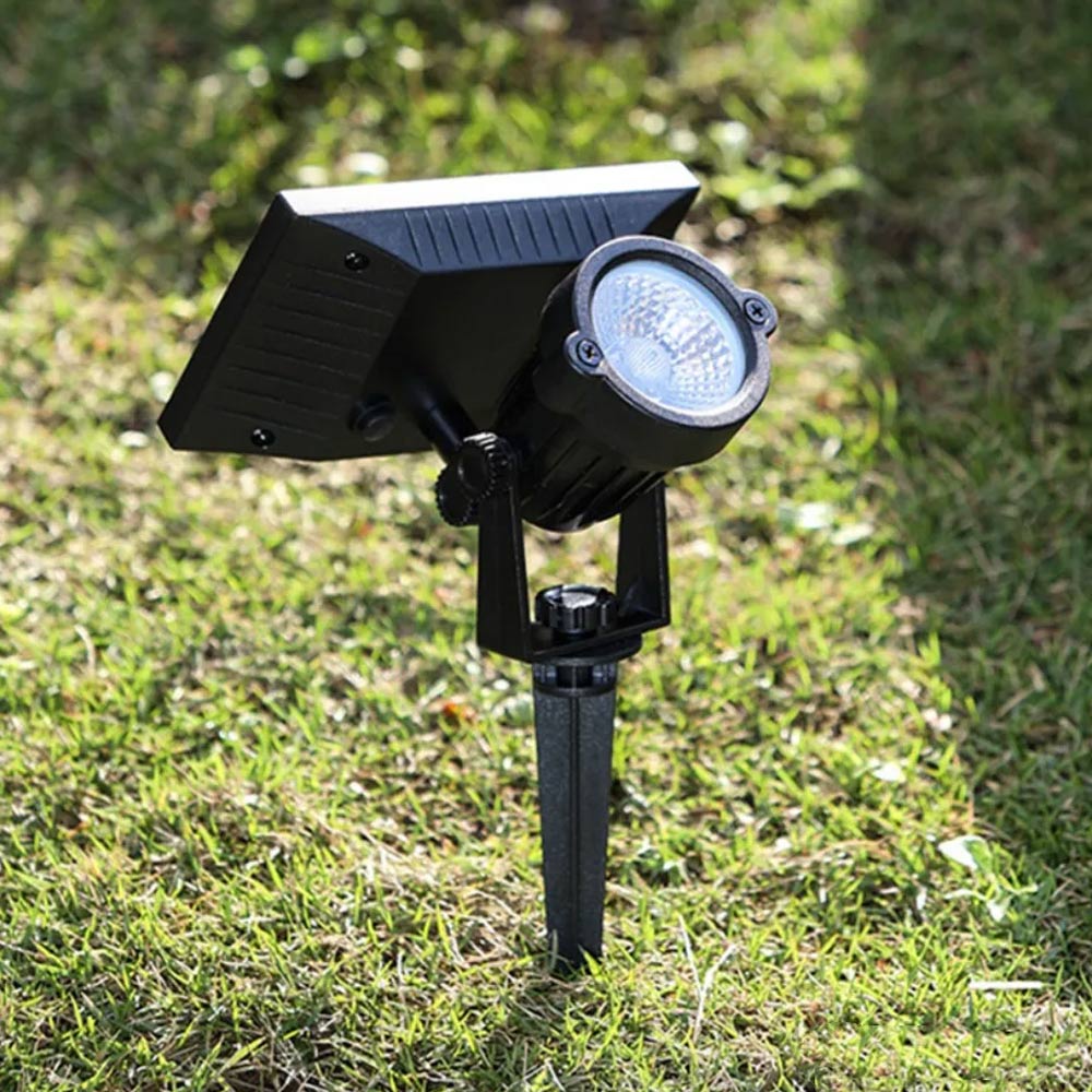 Warm White Solar Spotlights With 4 Modes Katipeal Solar Spot Lights 8 Pack - 4 Modes, 180° Adjustable, IP65 Waterproof, Warm White Outdoor Landscape Lighting 4 Mode Solar Garden Lights - View #10