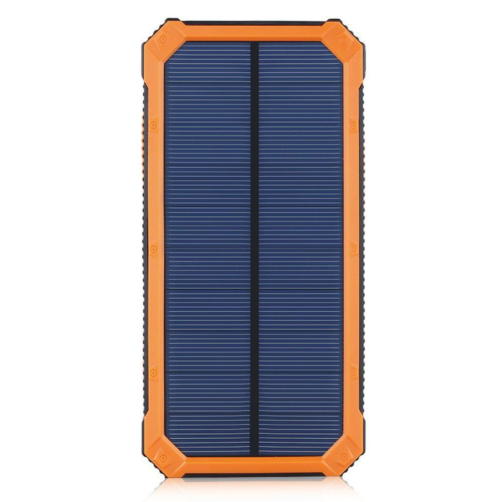 10000 mAh Solar Powerbank - orange