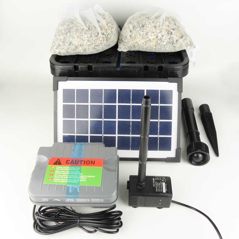 Solar Pond Filter for Small Ponds