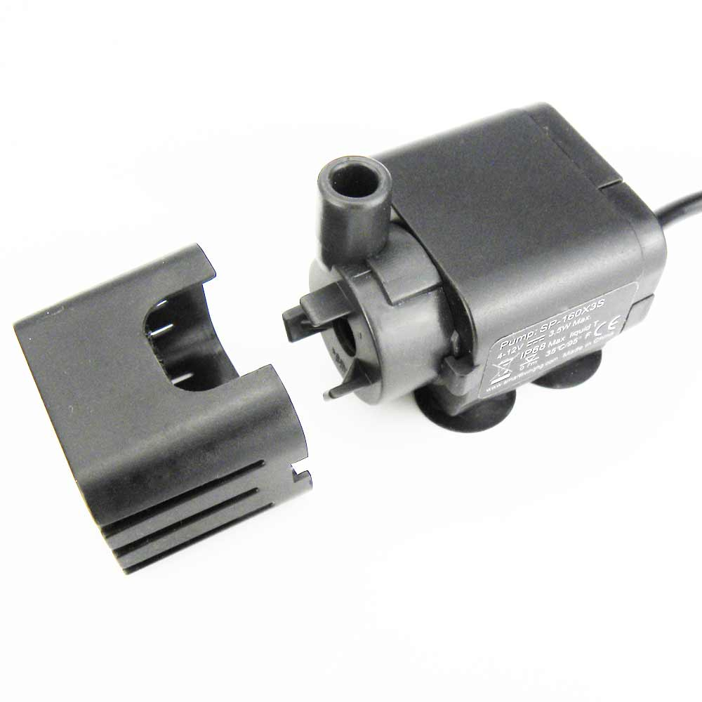 SP-160X3S Spare Pump For Cascade Water Features showing assembly