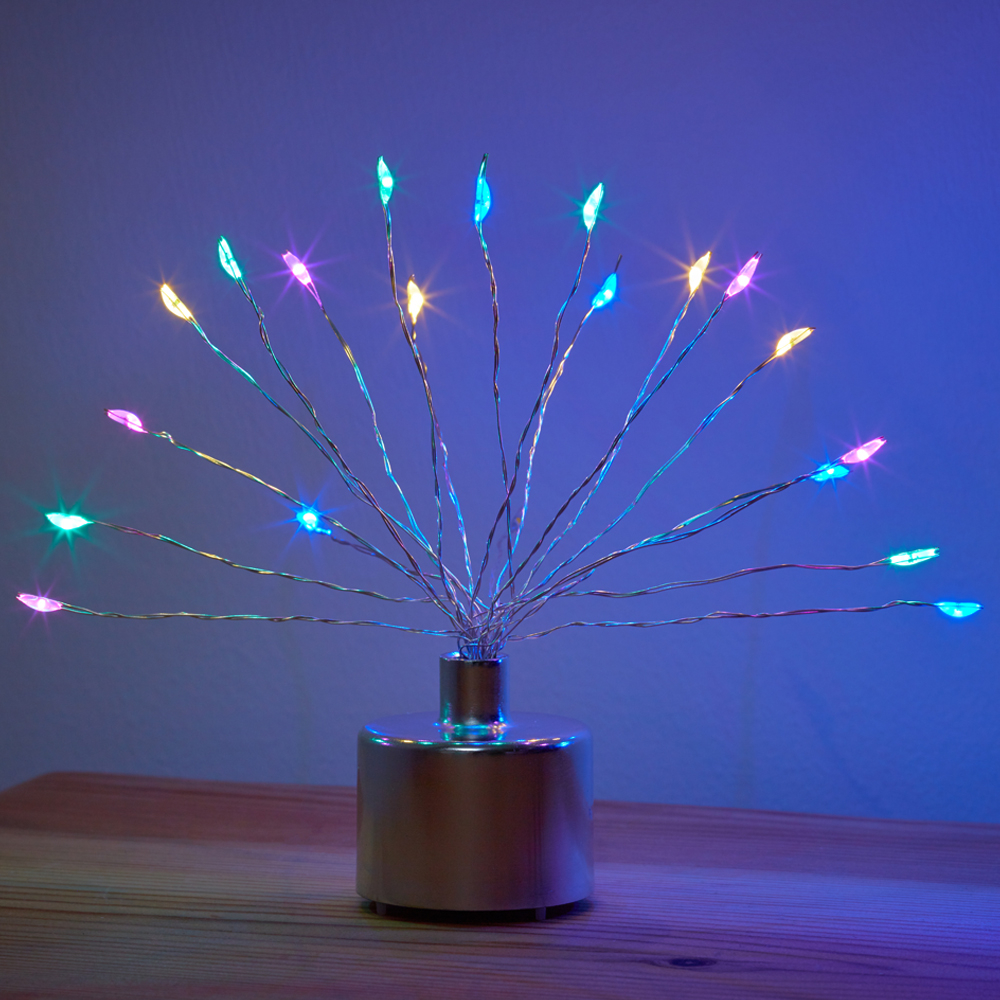 StarBurst Lamp Multi Colour - 4 Pk