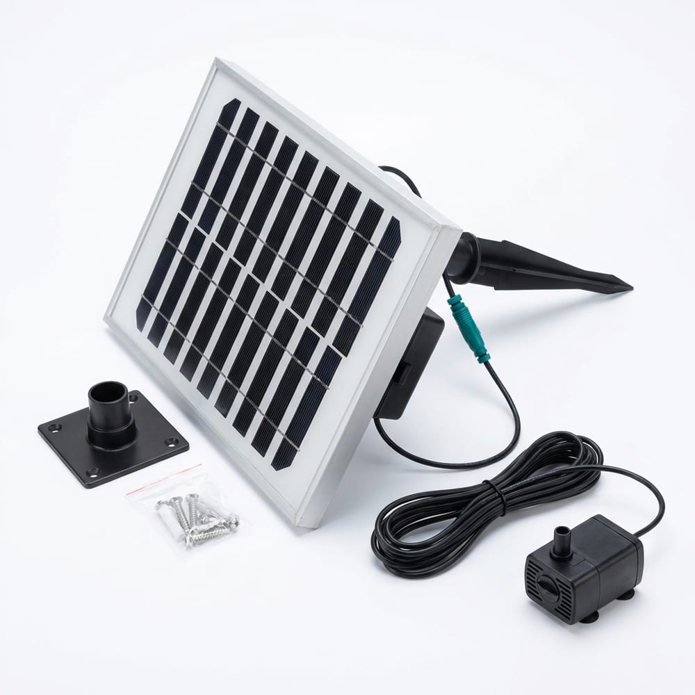 SW1040D 4W Solar Battery Hybrid Spare Panel & Pump Kit