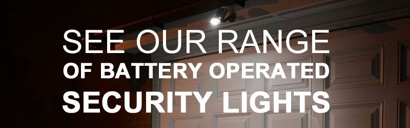Battery Operated Security Lights