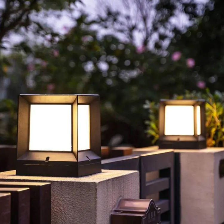 Fence Post Solar Light Caps