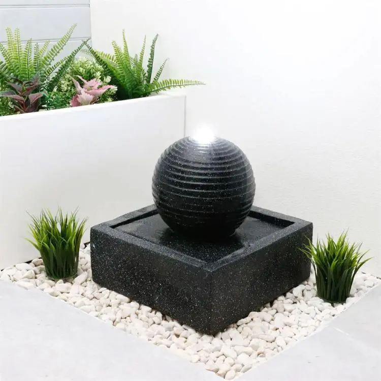Solar Water Features & Garden Fountains