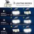 1000-Lumen Solar Security Light with PIR Motion Sensor