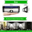 1000 Lumen Solar Wall Light – Motion Sensor – Lifestyle 2