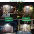1000 Lumen Solar Wall Light – Motion Sensor – Lifestyle 2