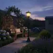 Metro Super Bright Solar Lamp Post Style Light – Lifestyle